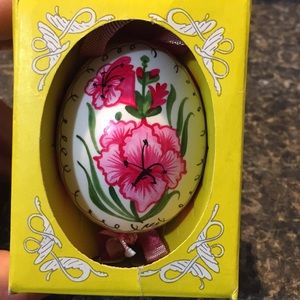 Handcrafted/ handpainted Easter egg ornament